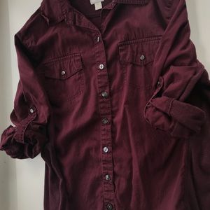 Converse One Star Button Up